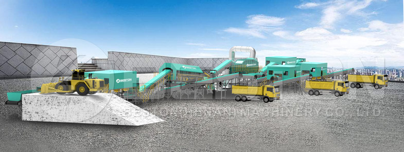 Solid Waste Management Plant for Sale with Good Quality