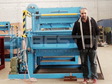 1000psc Manual Egg Tray Machine