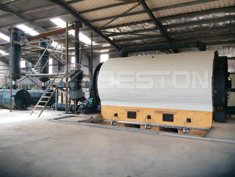 BLJ-10 Waste Tyre Pyrolysis Plant