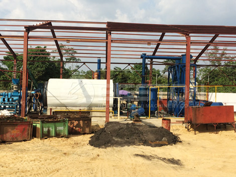 BLJ-16 Waste Tyre Pyrolysis Plant